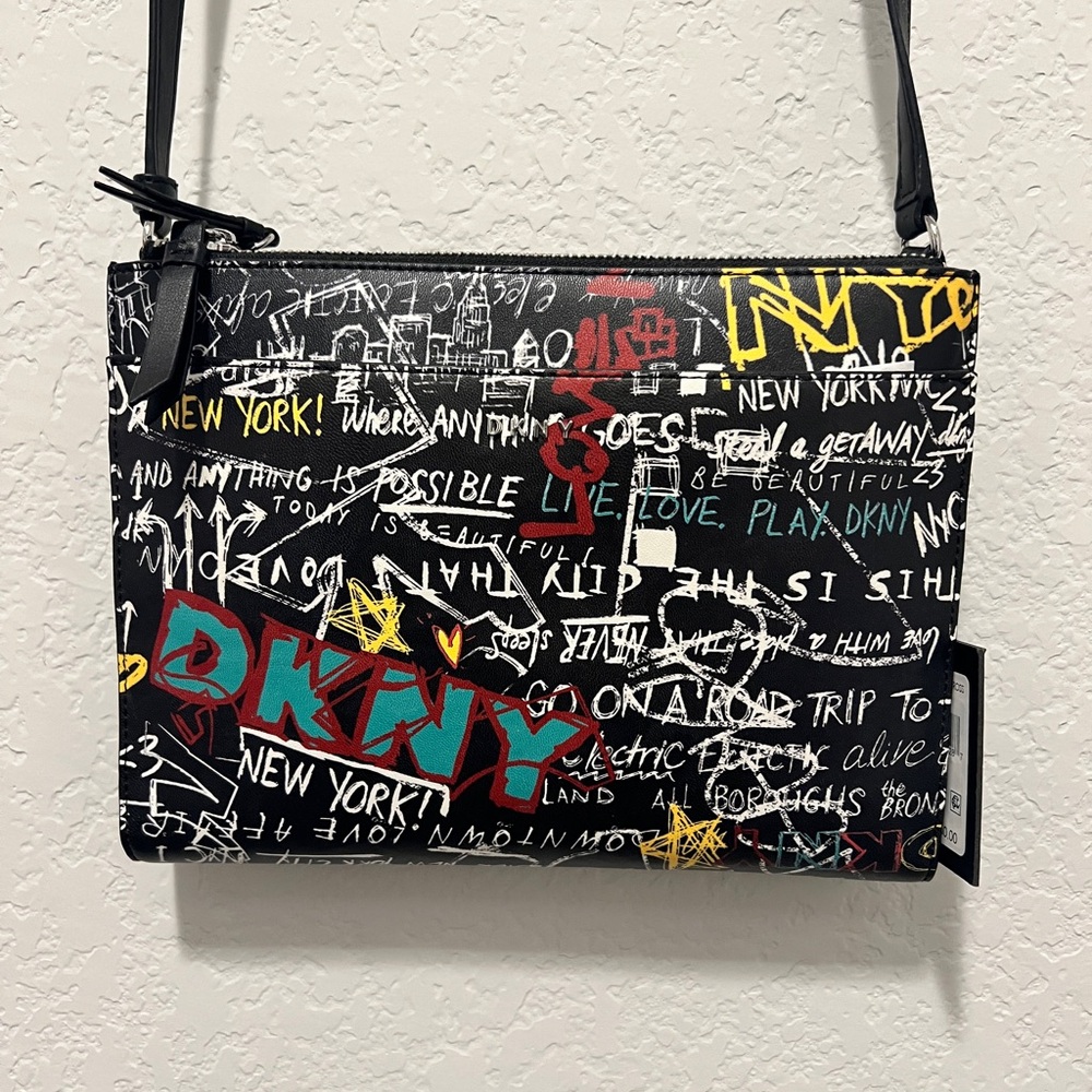 DKNY Bryant Park Grafiti Crossbody Bag